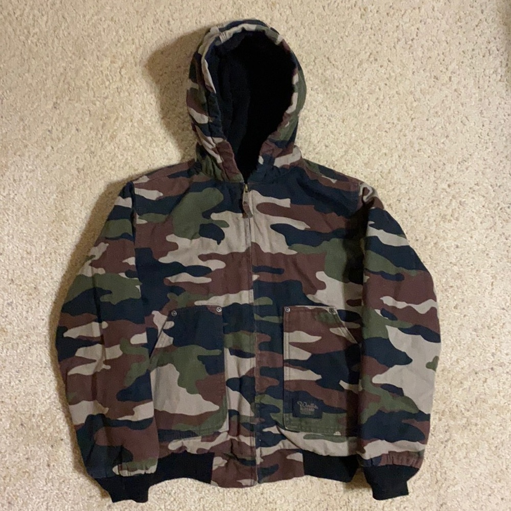 Walls Blizzard Pruf Youth Large Camo Jacket